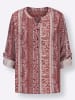 WITT WEIDEN Druckbluse in rosenholz-cognac