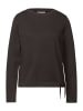 Street One Sweatshirt in deep roast brown