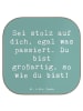 Mr. & Mrs. Panda Tischuntersetzer Spruch Mit Enttäuschungen umge... in Meeresbrise