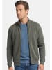 Redmond Sweatjacke Basic in Dunkelgrün