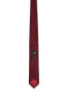 OLYMP  Seidenkrawatte in bordeaux - 0002