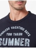 Tom Tailor Rundhals T-Shirt für Herren in blau