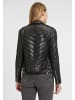 Gipsy Bikerjacke Lederjacke G2wnarin Sf in MILKY BLACK