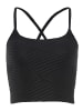 LASCANA ACTIVE Crop-Top in schwarz