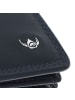 Golden Head Polo Geldbörse RFID Schutz Leder 11 cm in marineblau