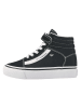 British Knights Sneaker Mack mid platform in schwarz/weiss