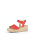 Gabor Plateau Sandalen für Damen in rot
