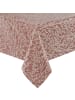 Erwin Müller Jacquard, Baumwollmischung, Gewebt Tischdecke Malaga in rosè