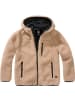 Brandit Kinder Fleecejacke/Fleecepullover "Kids Teddyfleece Jacket Hooded" in Braun