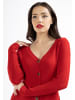 faina Damen Strickjacke in Rot