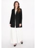 DreiMaster Women Coat in black glitter