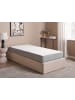 Beliani Matratze CUSHY in Weiß/Grau - (W) 90 x (H) 20 x (L) 200 cm