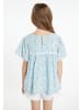 DreiMaster Vintage Bluse in Hellblau Blume