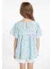 DreiMaster Vintage Mädchen (Kids) Bluse in Hellblau Blume