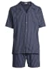 Seidensticker Schlafanzug Classic Twill in Navy