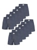 Lakeford & Sons Boxer American Boxershorts Herren 12-Pack in klassischen Designs in Dunkelblau