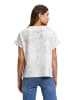 Betty Barclay Sweatpullover mit Rundhalsausschnitt in Patch Cream/Blue