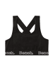 Bench Bustier in weiß / schwarz