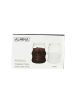 Almina 2er Gläser-Set 550 ml Wave Style in Transparent Trinkgläser in Transparent