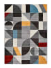 Atticgo Kurzflor-Teppich DELTA in mehrfarbig