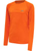 Newline Newline T-Shirt Kids Core Laufen Kinder Atmungsaktiv in ORANGE TIGER