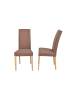 möbel-direkt Polsterstuhl (2Stück) Mia in braun