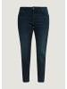 comma Denim Hose 7/8 in Blau