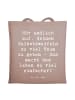 Mr. & Mrs. Panda Beutel Spruch Zweifel an sich selbst mit Spruch in Braun Pastell