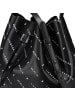 LIEBESKIND BERLIN Monogram Beuteltasche Leder 40 cm in black