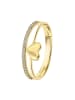 Lucardi 750 Gold Ring  Herz