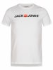 Jack & Jones Rundhals T-Shirt für Herren in weiß