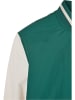 STARTER STARTER Herren Starter Nylon College Jacket in darkfreshgreen/palewhite