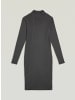 G-Star Raw Washed Slim Rib Kleid dk black gd