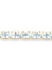 Rafaela Donata Armband aus Sterling Silber mit Blautopas in gelbgold