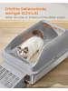 Feandrea Katzentoilette Boxal in Schiefergrau - (B)62 x (H)30 x (T)42 cm