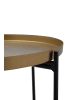 Kayoom Beistelltisch Louisa in gold