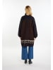 VIRITA Women Cardigan in Braun Mehrfarbig