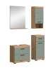 ebuy24 Badmöbelset Scout Staubgrün 112 x 34 cm