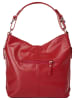 Samantha Look Handtasche echt Leder in rot