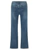 CARTOON Stretch-Jeans mit Strass in Dark Blue Denim