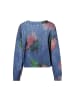 Desigual Blauer Baumwoll-Cardigan