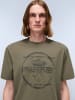 Napapijri T-Shirt "S-Bald Ss" in Grün