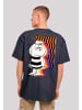 F4NT4STIC Oversize T-Shirt Die Biene Maja Willi Waves in marineblau