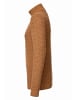 Rusty Neal Schwerer Grobstrick Rollkragen-Pullover in Camel