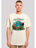 F4NT4STIC Oversize T-Shirt Centipede Atari Retro Gaming in sand