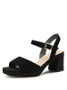 Tamaris Sandale Sandalette in schwarz