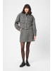 Kaffe Rock KAvalentina A-shape in Black/White Tweed