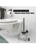 bremermann Bad-Serie PIAZZA BLACK - WC-Garnitur ca. 11,5 x 35 x 14,5 cm (B/H/T)