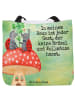 Mr. & Mrs. Panda Tasche Marienkäfer Fliegenpilz Design mit Spruch in Weiß