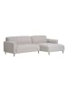 ebuy24 Sofa Salvador Hellgrau 265 x 150 cm